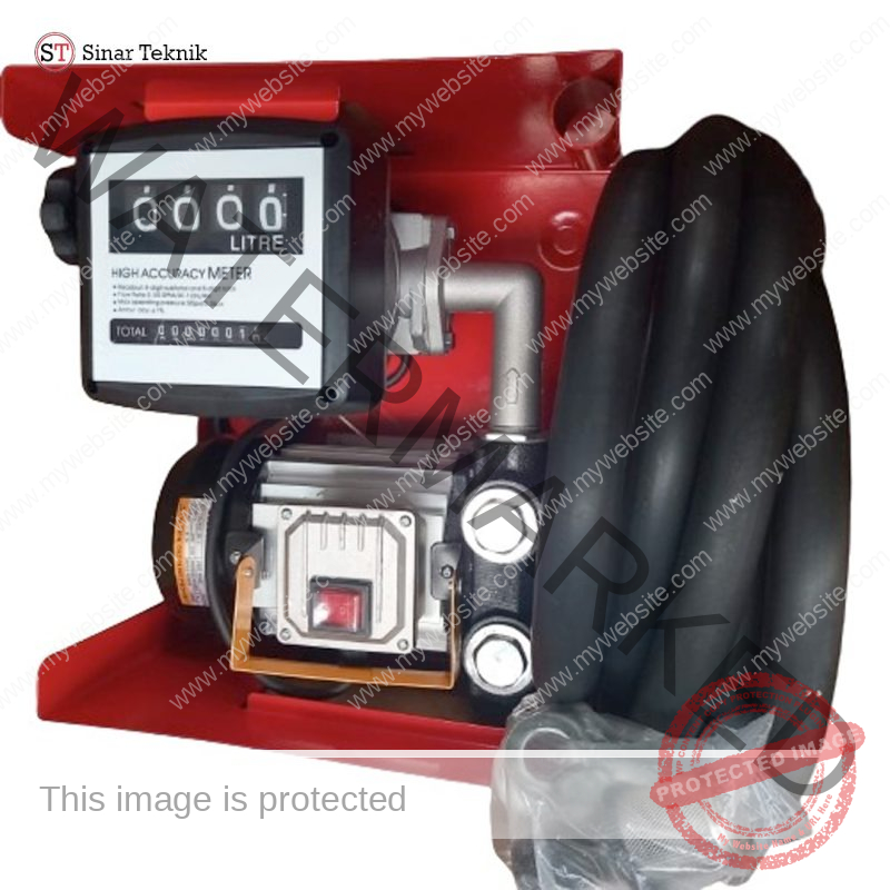 Flow Meter Pompa Transfer Minyak BBM Set - Image 2