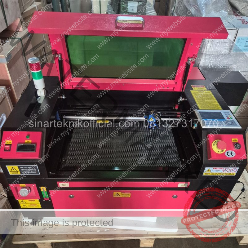 Mesin Laser CO2 + Chiller
