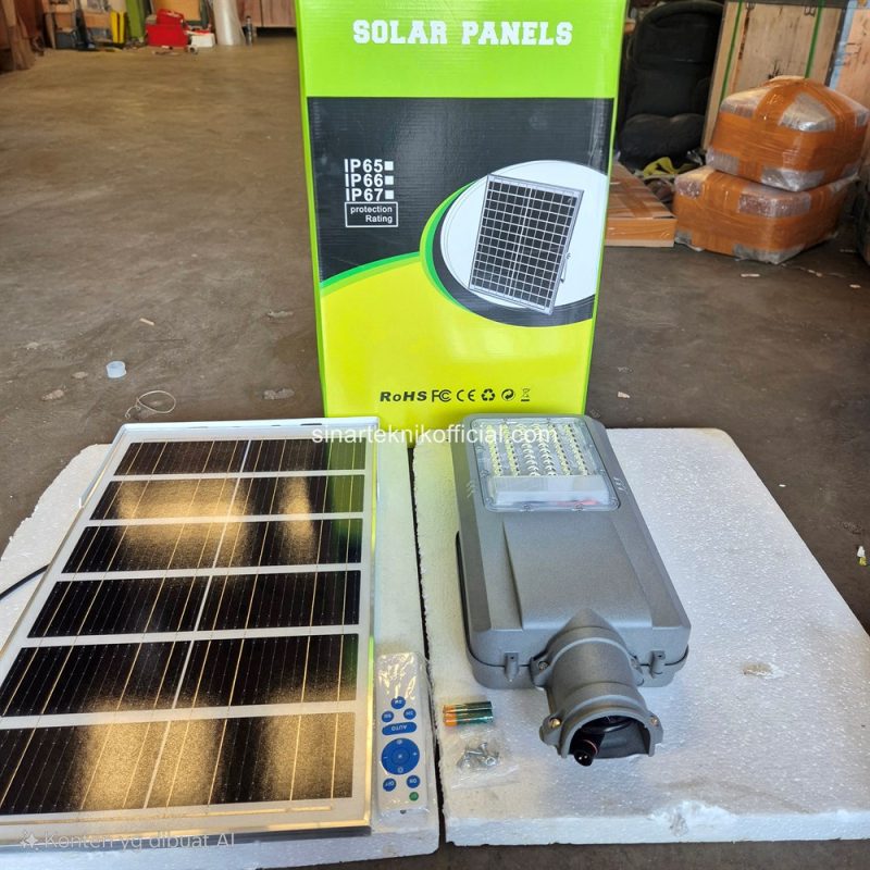 Lampu Solar Panel Set