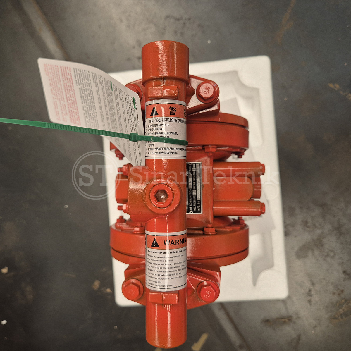 Diaphragm Pump Alloy Buna-N 1/2 Inch - Image 4