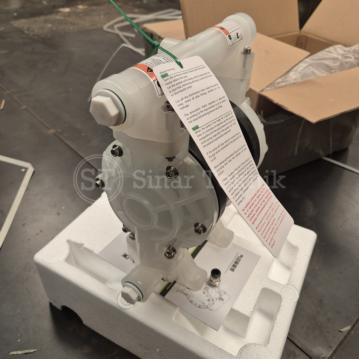 Diaphragm Polypropylene Pump - 1 Inch - Image 2
